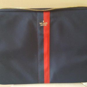 Kate Spade Varsity Stripe Laptop Zip Sleeve